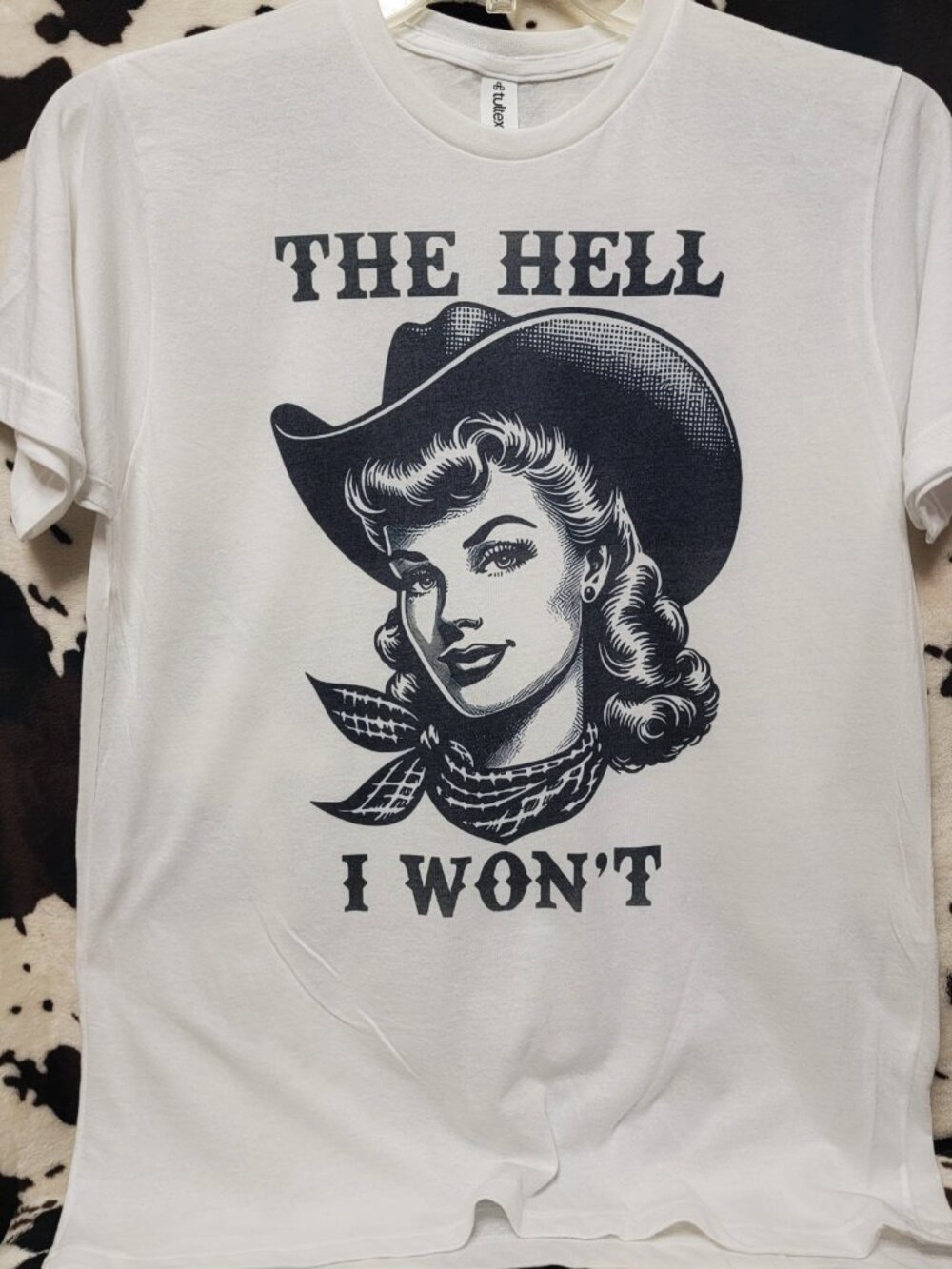 The Hell I Wont Western Southern Graphic T Shirt Trendy Boutique Style Tee Women - Picture 2 of 8